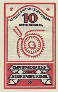 Germany, 10 Pfennig, 713.3