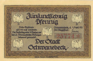 Germany, 75 Pfennig, 1206.1
