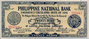 Philippines, 20 Peso, S218a