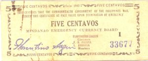 Philippines, 5 Centavo, S481b