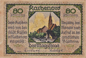 Germany, 80 Pfennig, 1099.2