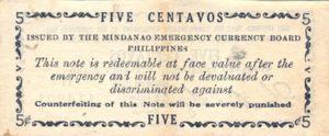 Philippines, 5 Centavos, S501