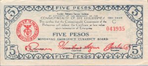 Philippines, 5 Pesos, S537