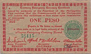 Philippines, 1 Peso, S672