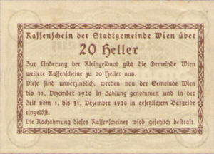 Austria, 20 Heller, FS 1183IId