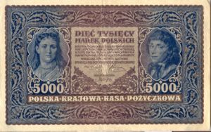 Poland, 5,000 Marka, P31
