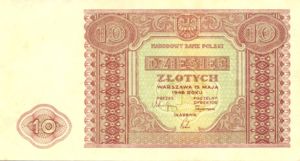 Poland, 10 Zloty, P126