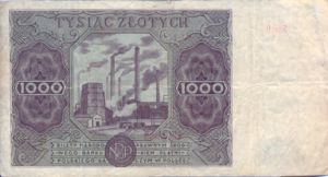 Poland, 1,000 Zloty, P133