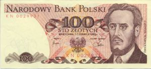 Poland, 100 Zloty, P143d