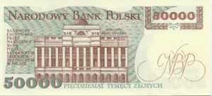 Poland, 50,000 Zloty, P153a