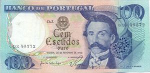 Portugal, 100 Escudo, P169a Sign.2