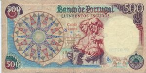 Portugal, 500 Escudo, P170a Sign.1