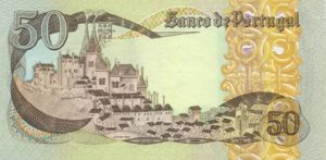 Portugal, 50 Escudo, P174b Sign.1