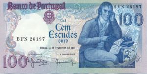 Portugal, 100 Escudo, P178b Sign.1