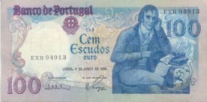 Portugal, 100 Escudo, P178e Sign.1