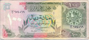 Qatar, 100 Riyal, P18