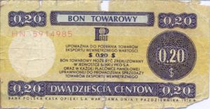 Poland, 20 Cent, FX38