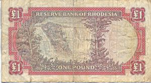 Rhodesia, 1 Pound, P28a