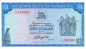Rhodesia, 1 Dollar, P30b