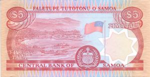 Samoa, 5 Tala, P33a