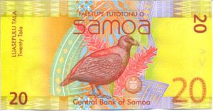 Samoa, 20 Tala, P40a