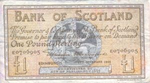 Scotland, 1 Pound, P96b