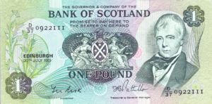 Scotland, 1 Pound, P111e