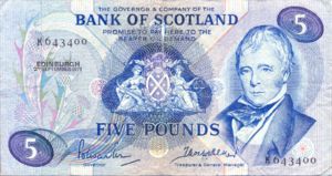 Scotland, 5 Pound, P112a