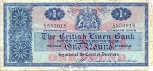 Scotland, 1 Pound, P166a