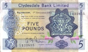 Scotland, 5 Pound, P203