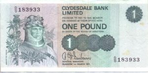 Scotland, 1 Pound, P204a