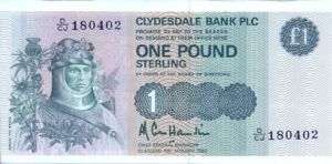 Scotland, 1 Pound, P211b