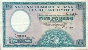 Scotland, 5 Pound, P266
