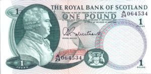 Scotland, 1 Pound, P327a