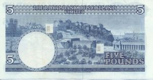 Scotland, 5 Pound, P335