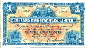 Scotland, 1 Pound, S815a