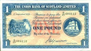Scotland, 1 Pound, S816a