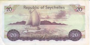 Seychelles, 20 Rupee, P20a