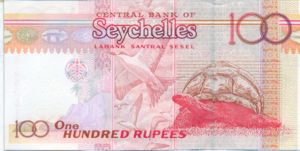 Seychelles, 100 Rupee, P40