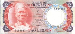 Sierra Leone, 2 Leone, P6a