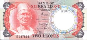 Sierra Leone, 2 Leone, P6c
