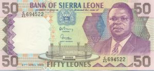 Sierra Leone, 50 Leone, P17b