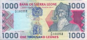 Sierra Leone, 1,000 Leone, P20