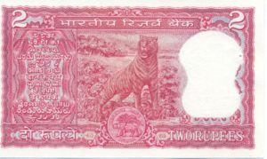 India, 2 Rupee, P53d