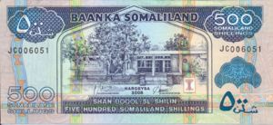 Somaliland, 500 Shilling, P6g