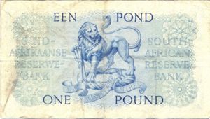 South Africa, 1 Pound, P93e