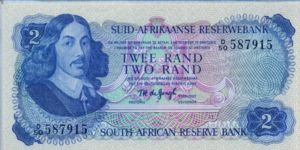 South Africa, 2 Rand, P117a