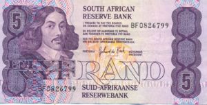 South Africa, 5 Rand, P119d