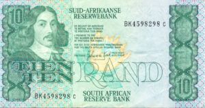 South Africa, 10 Rand, P120d