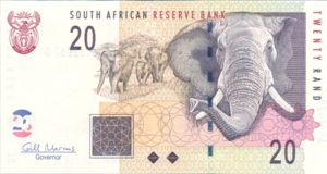 South Africa, 20 Rand, P129b
